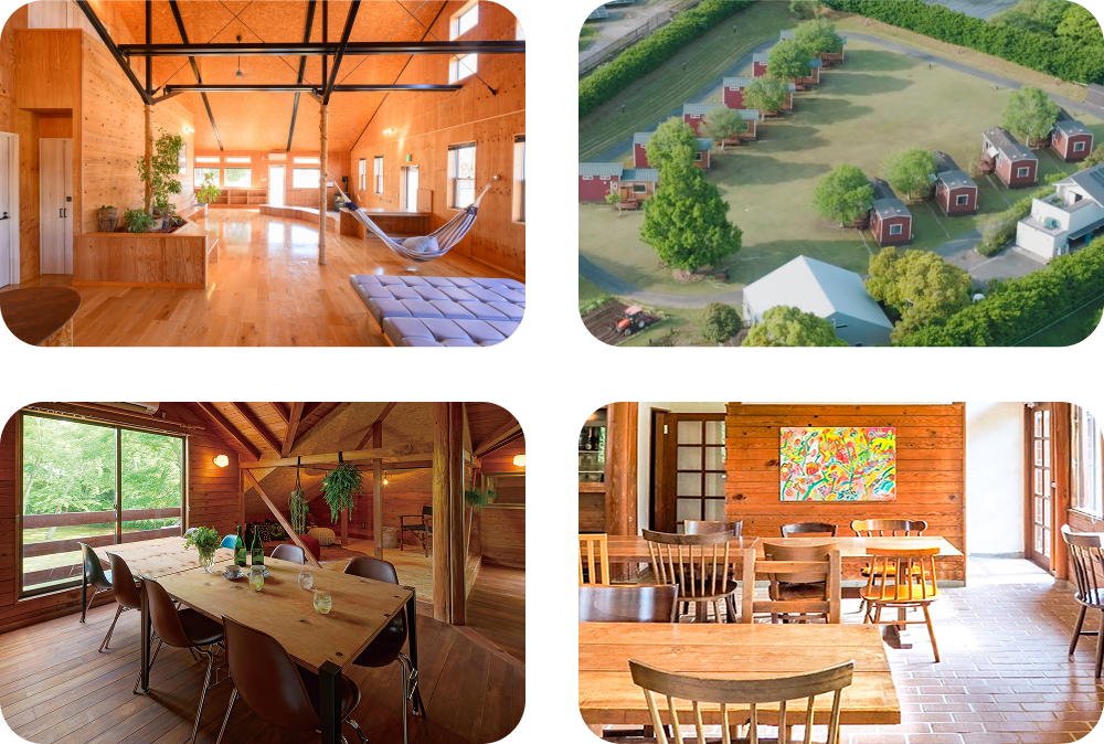 人数や目的に合わせて、集まれる