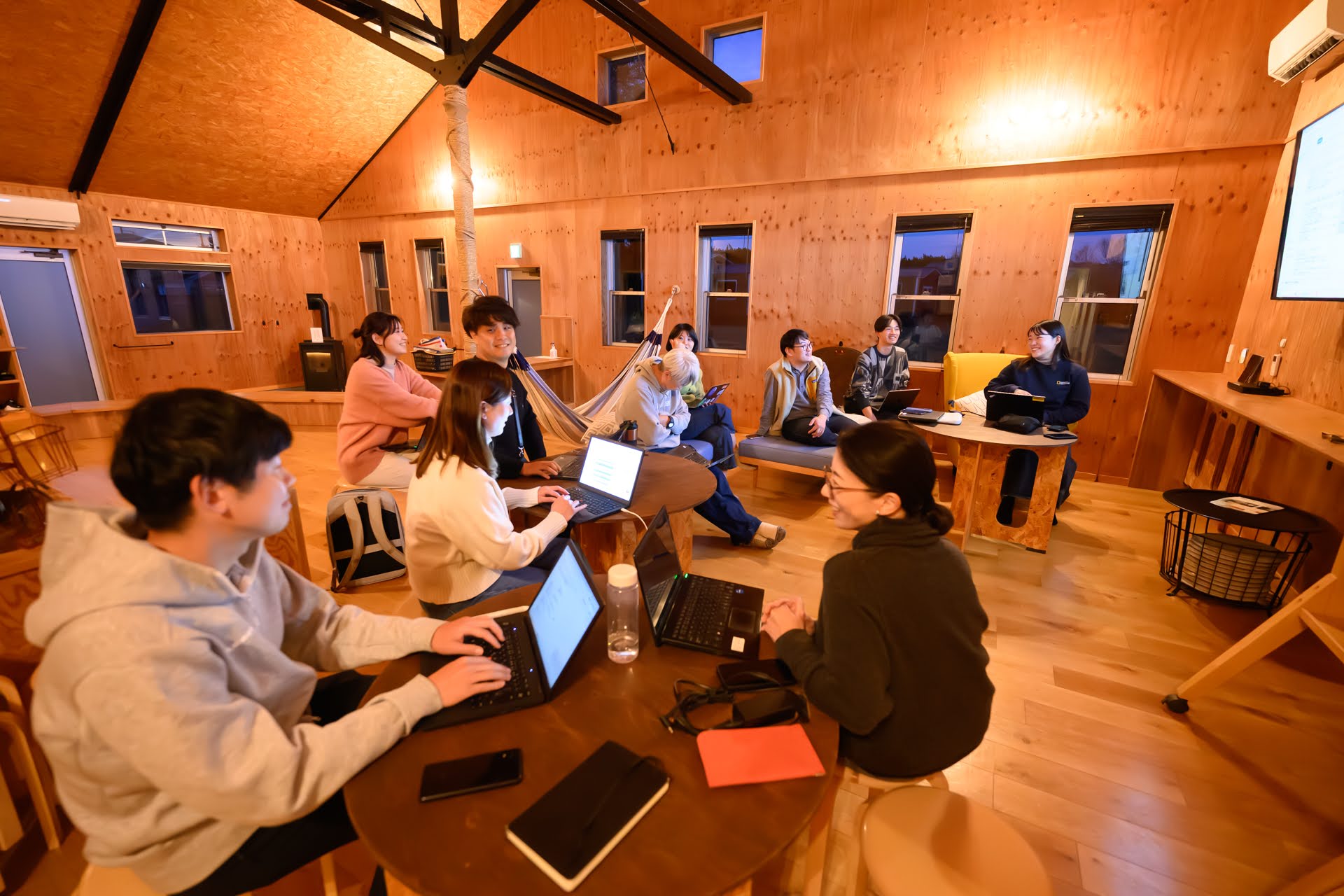 集中できる時間と、癒やしのバランスがちょうどいい。